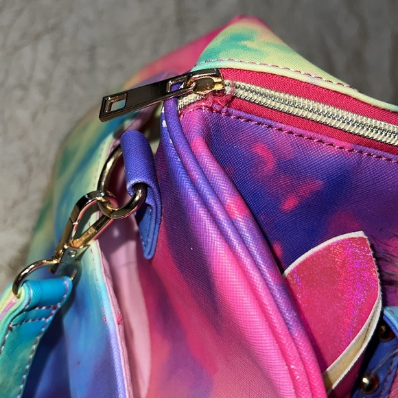 Rainbow Unicorn Weekender Duffel Bag NWOT - Picture 2 of 13